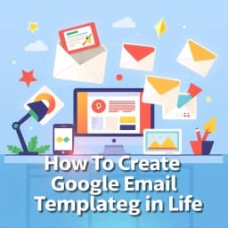 How to Create Google Email Template icon