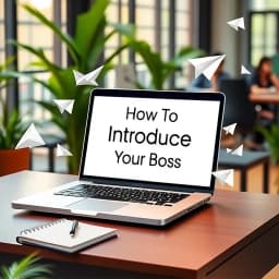 How to Introduce Your Boss to a Client in Email Template icon