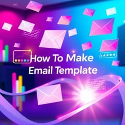 How to Make Email Template icon