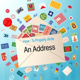 How to Properly Write an Address icon