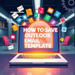 How to Save Outlook Email Template icon