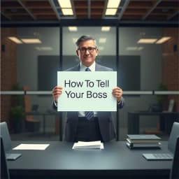 How to Tell Your Boss You Are Applying for an Internal Position Email Template icon