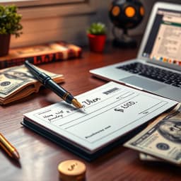 How to Write $1500 on a Check icon