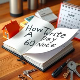 How to Write a 60 Day Notice icon