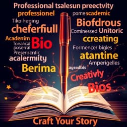 How to Write a Bio About Yourself Examples icon