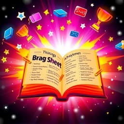 How to Write a Brag Sheet for Letter of Recommendation icon