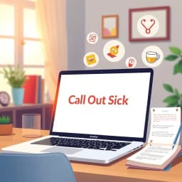 How to Write a Call Out Sick Email icon
