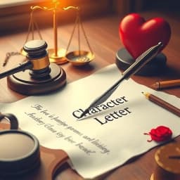 How to Write a Character Letter for Court icon