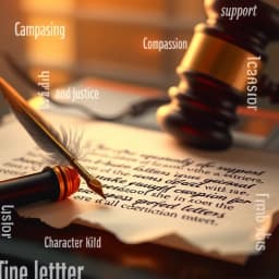 How to Write a Character Letter to a Judge for a Family Member icon