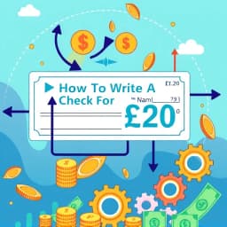 How to Write a Check for 20 icon