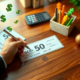 How to Write a Check for $50 icon