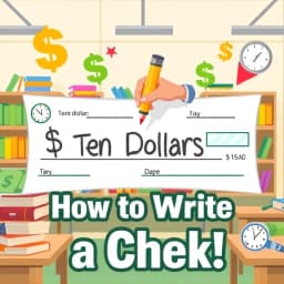 How to Write a Check for Ten Dollars icon