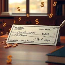 How to Write a Check in the Thousands icon