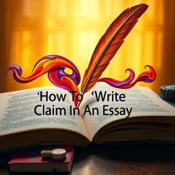 How to Write a Claim in an Essay icon