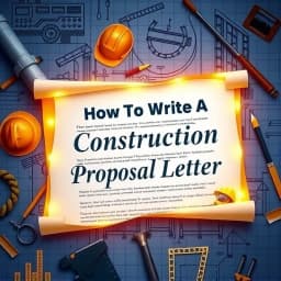 How to Write a Construction Proposal Letter icon