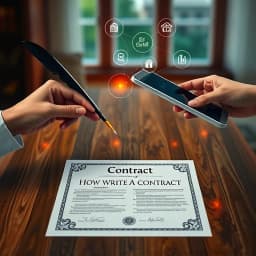 How to Write a Contract Between Two Parties icon