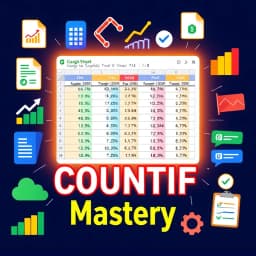How to Write a COUNTIF Formula in Google Sheets icon