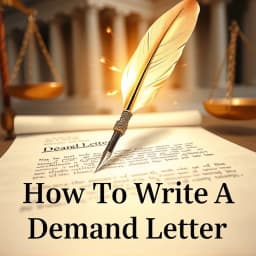 How to Write a Demand Letter for Small Claims Court icon