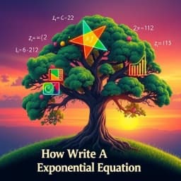How to Write an Exponential Equation icon
