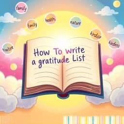 How to Write a Gratitude List icon