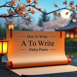 How to Write a Haiku Poem icon