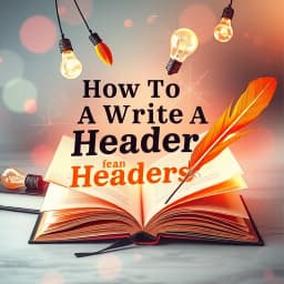 How to Write a Header for an Essay icon