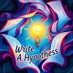 How to Write a Hypothesis for a Research Paper icon