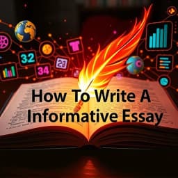How to Write a Informative Essay icon