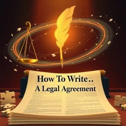 How to Write a Legal Agreement icon