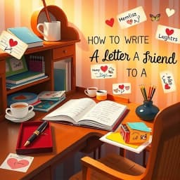 How to Write a Letter to a Friend icon
