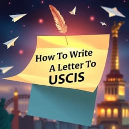 How to Write a Letter to USCIS icon