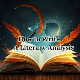 How to Write a Literary Analysis icon
