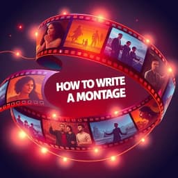 How to Write a Montage in a Screenplay icon