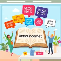 How to Write a New Employee Announcement icon