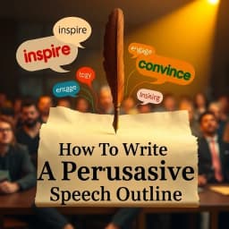 How to Write a Persuasive Speech Outline icon