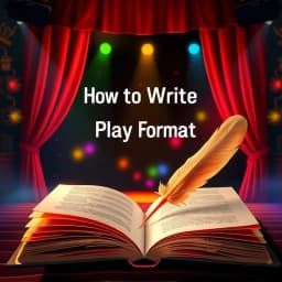 How to Write a Play Format icon