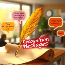 How to Write a Recognition Message icon