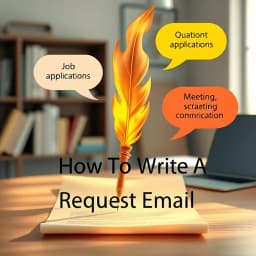 How to Write a Request Email icon