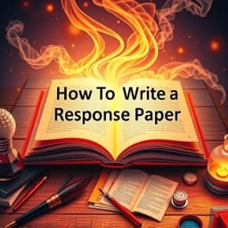 How to Write a Response Paper Example icon