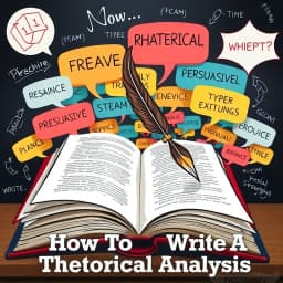 How to Write a Rhetorical Analysis Body Paragraph icon