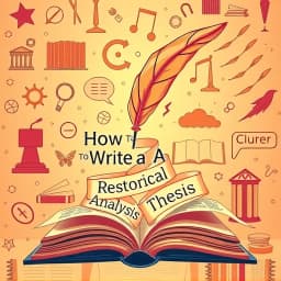 How to Write a Rhetorical Analysis Thesis icon