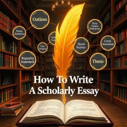 How to Write a Scholarly Essay icon