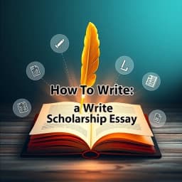 How to Write a Scholarship Essay Format icon
