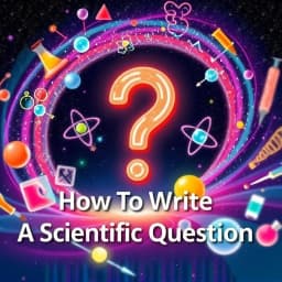 How to Write a Scientific Question icon