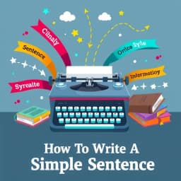 How to Write a Simple Sentence icon