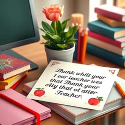 How to Write a Teacher Appreciation Letter icon