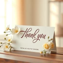 How to Write a Thank You Card for Funeral Flowers icon