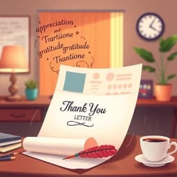 How to Write a Thank You Letter After Interview icon