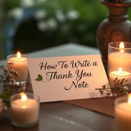 How to Write a Thank You Note After a Funeral icon