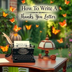 How to Write a Thankful Letter icon